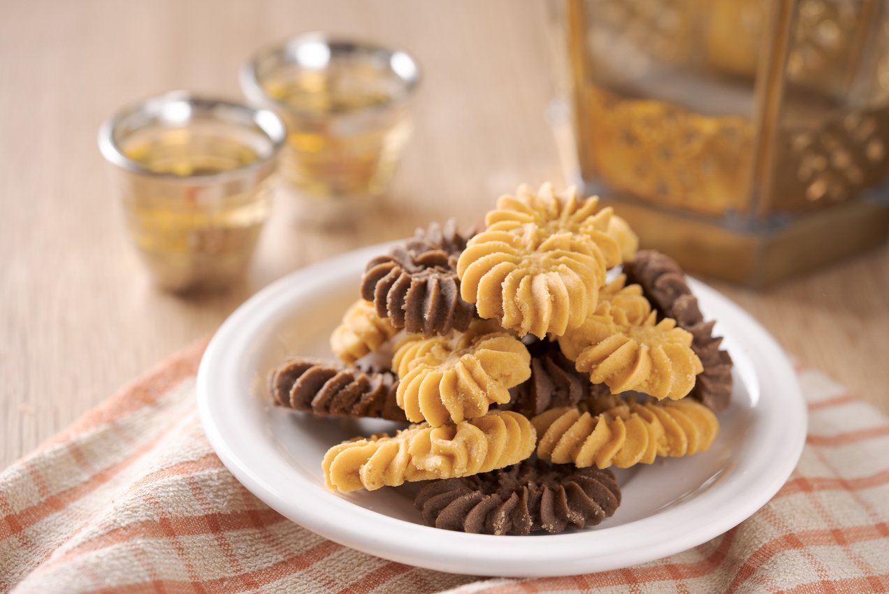 Kue Sagu Keju, Kue Semprit . Cookies for Lebaran Idul Fitri Eid Mubarak